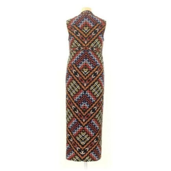 Chico's Dress Womens 3 Maxi Geometric Boho - Picture 2 of 7